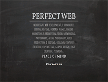 Tablet Screenshot of perfectweb.gr